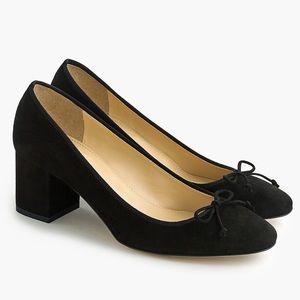 J. Crew Evie Suede Ballet Pump #H5540